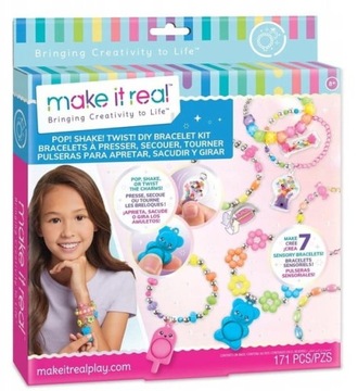 Zestaw do robienia bransoletek Pop Shake Twist Make it Real