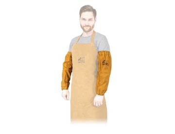 КОЖАНЫЙ СВАРОЧНЫЙ РУКАВ ЗАЩИТА СВАРКИ 2 шт.