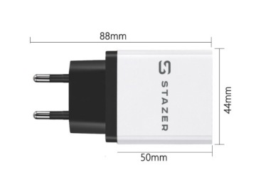 БЫСТРОЕ СЕТЕВОЕ ЗАРЯДНОЕ УСТРОЙСТВО QC + КАБЕЛЬ MICRO USB
