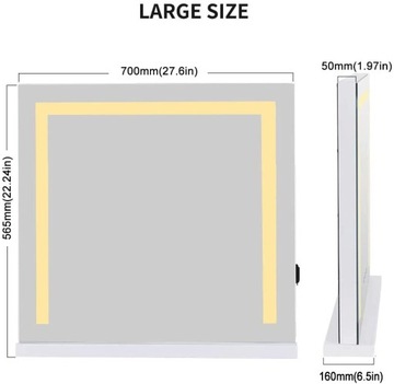 MAKE UP LED TOUCH ЗЕРКАЛО ДЛЯ МАКИЯЖА DD