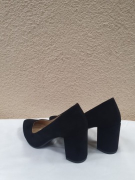 Черные замшевые насосы на ккзи-но пост р.36