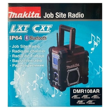 MAKITA DMR108AR Radio Bluetooth Wersja Limitowana