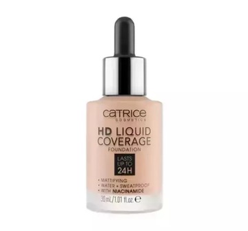 CATRICE HD Liquid Coverage podkład 020 Rose Beige