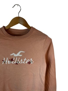 Bluza damska Hollister różowa z logiem S
