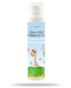 AZETA BIO - УФ-крем, солнцезащитное молочко SPF 50+ для детей - 100 мл
