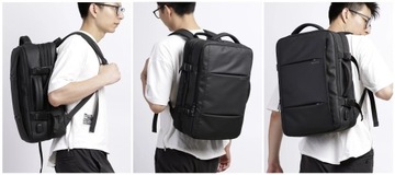 РАСШИРЯЕМАЯ ВМЕСТИМОСТЬ РУЧНОЙ БАГАЖИ РЮКЗАКА С USB-ПОРТОМ