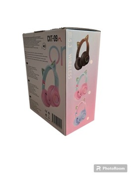 БЕСПРОВОДНЫЕ НАУШНИКИ CAT EAR LED VER.5.3 RGB LIGHT MIX COLOR