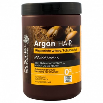 Dr. Santé Argan Hair Wspaniałe włosy Kremowa maska do włosów 1000 ml