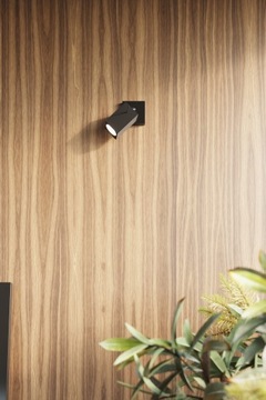 Plafon MERIDA 6L Czarny ruchome Reflektorki listwa do salonu LED SOLLUX