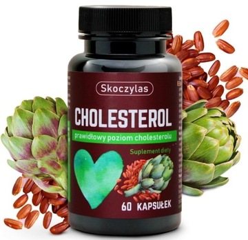 Skoczylas CHOLESTEROL czerwony ryż KARCZOCH 60 kap