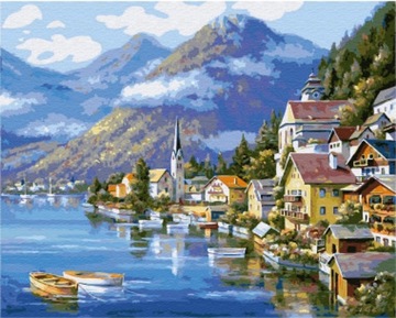 Obrazy do Malowania Po Numerach Austria 40x50