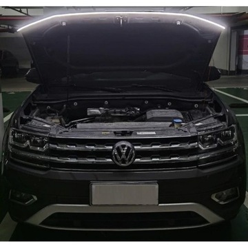 Дневные ходовые огни под капотом 120см DRL LED 12V + WOW