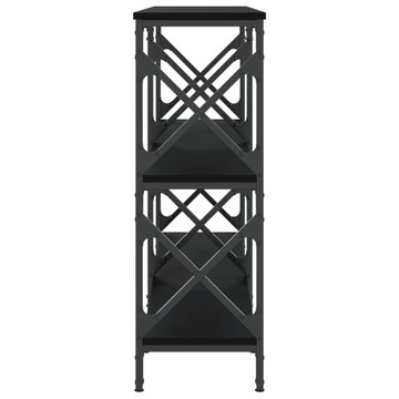 Консоль vidaXL Черный 200x28x80,5 см