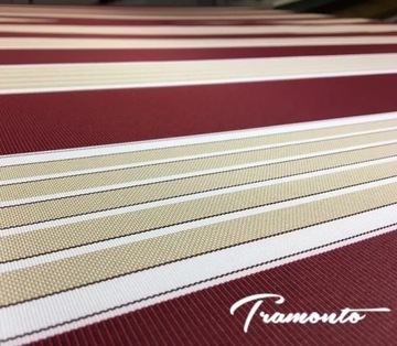 Markiza tarasowa ANTRACYT 350x300 Bordo-Beż STD
