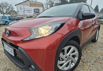 Toyota Aygo X 1.1 VVT-i 72KM 2022 Toyota Aygo X Salon PolskaPrzebieg 548km Nowy nieuzytkowany Benzyna