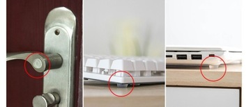 МЕБЕЛЬНЫЕ БАМПЕРЫ ДЛЯ ДВЕРЕЙ 15 х 2 мм 30 шт.