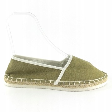 Zielone espadryle 37