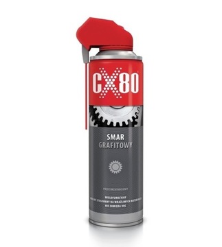 CX 80 Smar grafitowy Duo spray 500ml