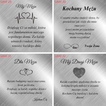 Bransoletka męska czarna DLA SYNA DZIADKA MĘŻA TATY CHŁOPAKA GRAWER GRATIS