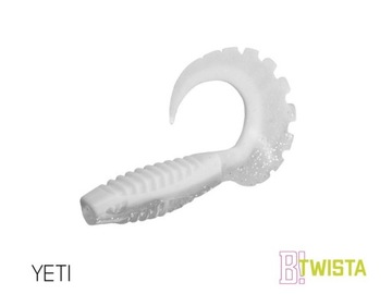 Sztuczna przynęta/guma Delphin TWISTA UVs/ 1szt - 8cm/YETI