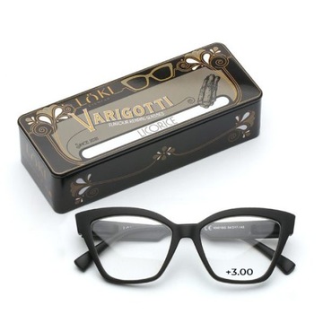 +3.0 Plusy LOKI - ITALY Okulary do komputera Blue Block okulary do czytania