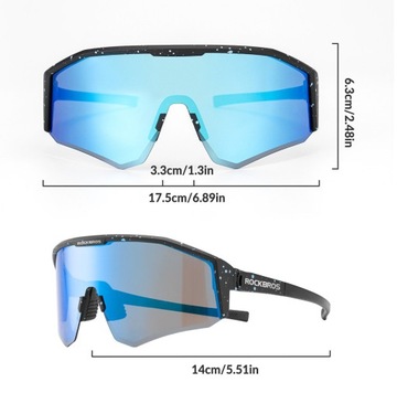 велосипедные очки Reg заушник угловой ROCKBROS SP297/3 розовый