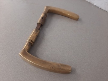 Красивая старая латунная дверная ручка, знак, ручка, дверной замок, окно, АНТИЧНЫЙ ПАМЯТНИК
