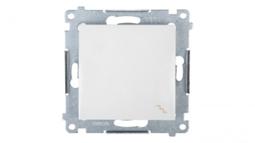 Белый лестничный выключатель Simon54