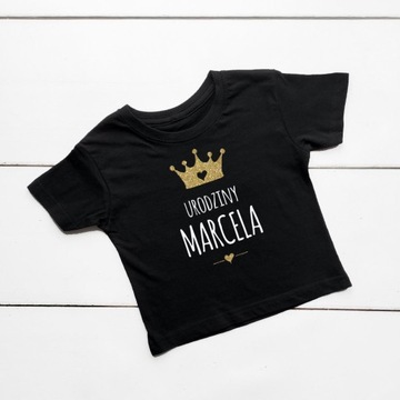 Блуза с принтом BIRTHDAY имя возраст ФУТБОЛКА