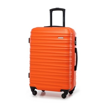 WITTCHEN średnia walizka z ABS-u pomarańczowa