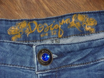 DESIGUAL spodnie jeansowe jeansy 32