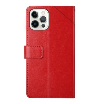 Etui dla iPhone 13 Pro Max Telefon etui Portfel skórzany Składana książka