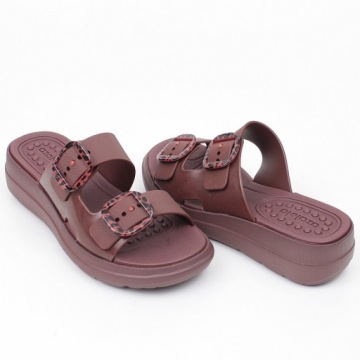 АЗАЛИЯ 18835 ШЛЕПКИ CIDA SOFT BROWN, 36 год.