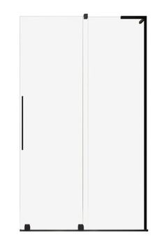 Kabina walk-in Furo SL 100x200 PRAWA BLACK RADAWAY CZARNY