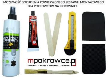 KIEROWNICA FORD FOCUS MK2 KUGA I ZESTAW TAPICERSKI