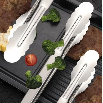 ЩИПЦЫ КУХОННЫЕ МЕТАЛЛИЧЕСКИЕ ДЛЯ ПРИГОТОВЛЕНИЯ МЯСНОГО САЛАТА, УНИВЕРСАЛЬНЫЕ, 3 шт.