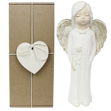 ANIOŁEK ANIOŁ Stróż Figurka komunia chrzest