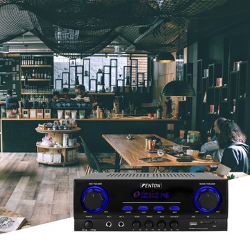 Мультимедийный усилитель для караоке BT USB 2x 200 Вт