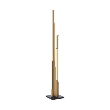 ZUMA LINE ML4980-5-3BMT ELIOT LAMPA PODŁOGOWA CZARNA-DREWNO/BLACK-WOOD, 003