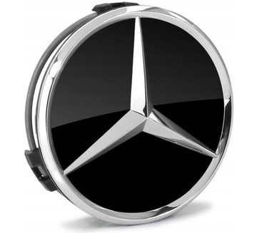 КОЛПАКИ ДЛЯ MERCEDES СПЛАВНЫЕ ДИСКИ 75MM