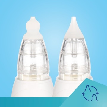 Электрический назальный аспиратор Canpol EasyNatural, 3 уровня всасывания 0 м+