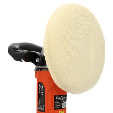 АВТОПОЛИРОВАЛЬНАЯ МАШИНА С РЕГУЛИРОВКОЙ 2600ВТ 180ММ + ДИСК + ВОЙЛОК