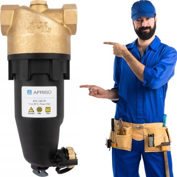 AFRISO SEPARATOR ZANIECZYSZCZEŃ ADS 180 - DN25 - 1