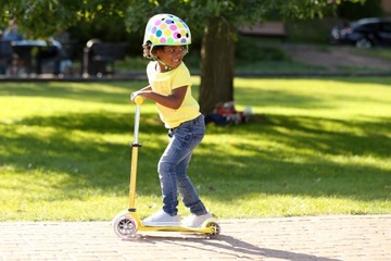 Hulajnoga Mini Micro Deluxe LED Yellow koła LED