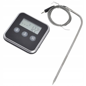 TERMOMETR KUCHENNY BBQ ELEKTRONICZNY SONDA GRILL