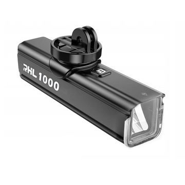 ROCKBROS RHL1000 Mocna lampka rowerowa 1000 Lumenów mocowanie VARIA / GoPro