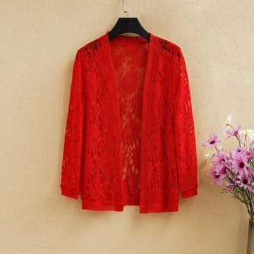 2022 Autumn Summer Lace Cardigan Women Female Card