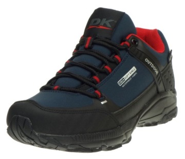 Женские треккинговые ботинки DK PREDATOR SoftShell OUTDOOR Sports Navy/Red 38