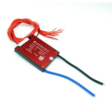 Зарядный модуль BMS 14S 30А 51,8В балансир IP67 ws