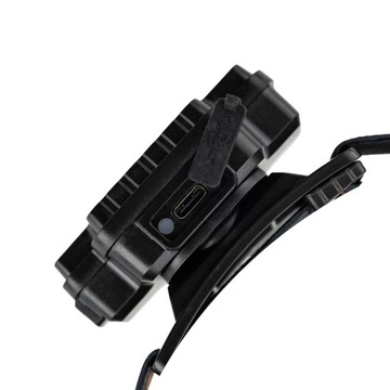 Налобный светодиодный фонарик 2 в 1 МОЩНЫЙ 5 Вт USB-C